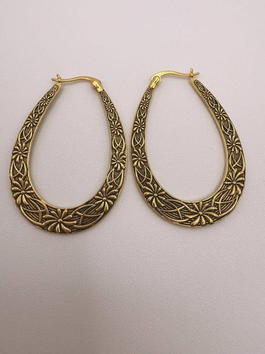 The Everblossom Hoop Earrings