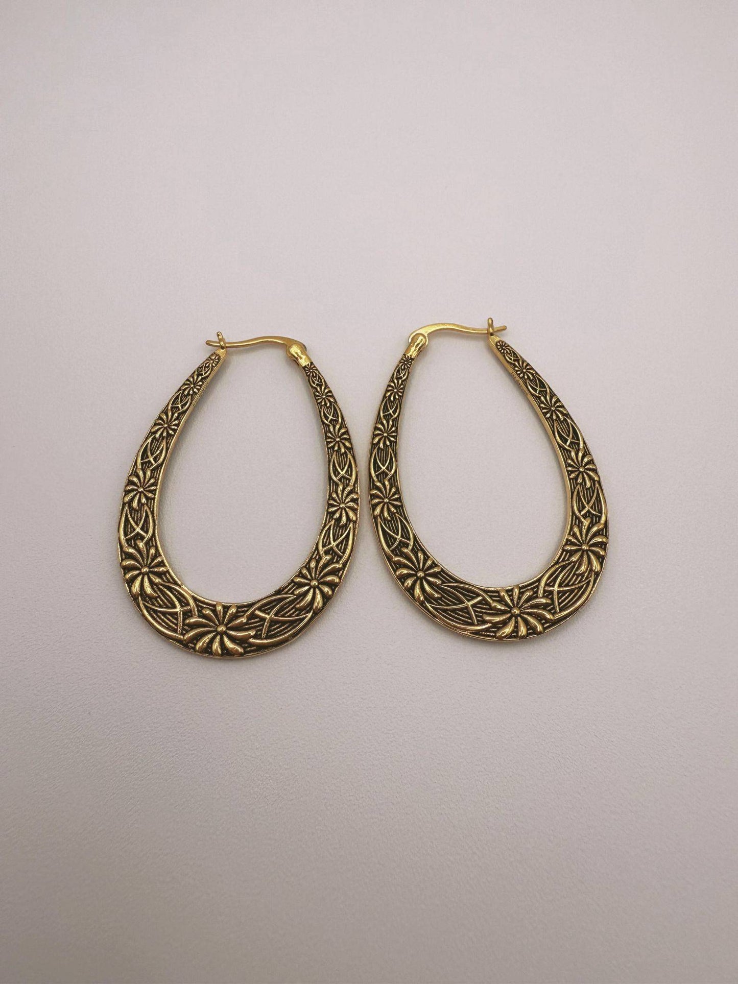 The Everblossom Hoop Earrings