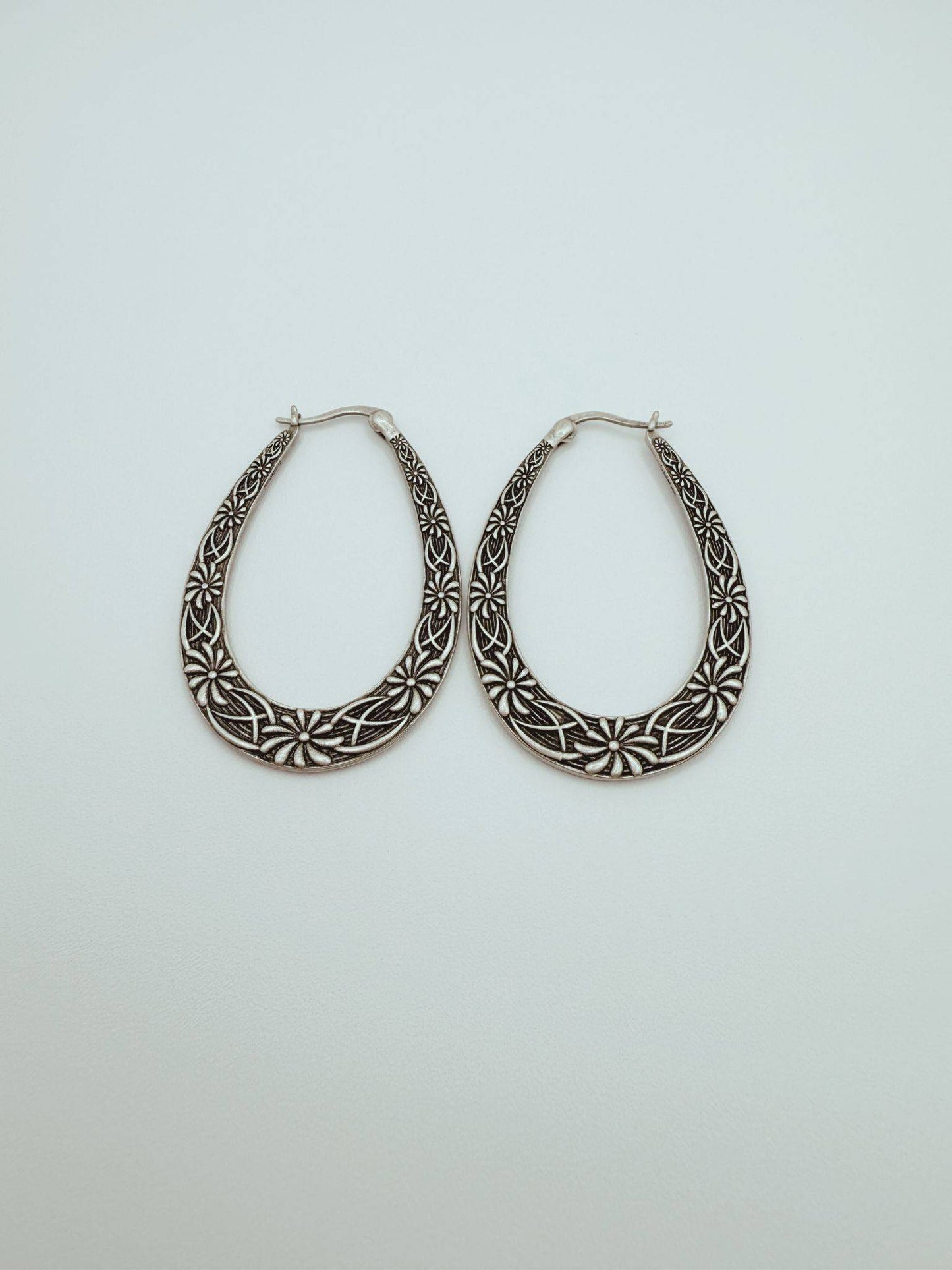 The Everblossom Hoop Earrings