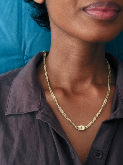 North Star Lorgnette Necklace
