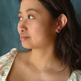 Starlit Crown Studs
