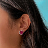 Starlit Crown Studs