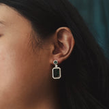 Emerald Gatsby Earrings