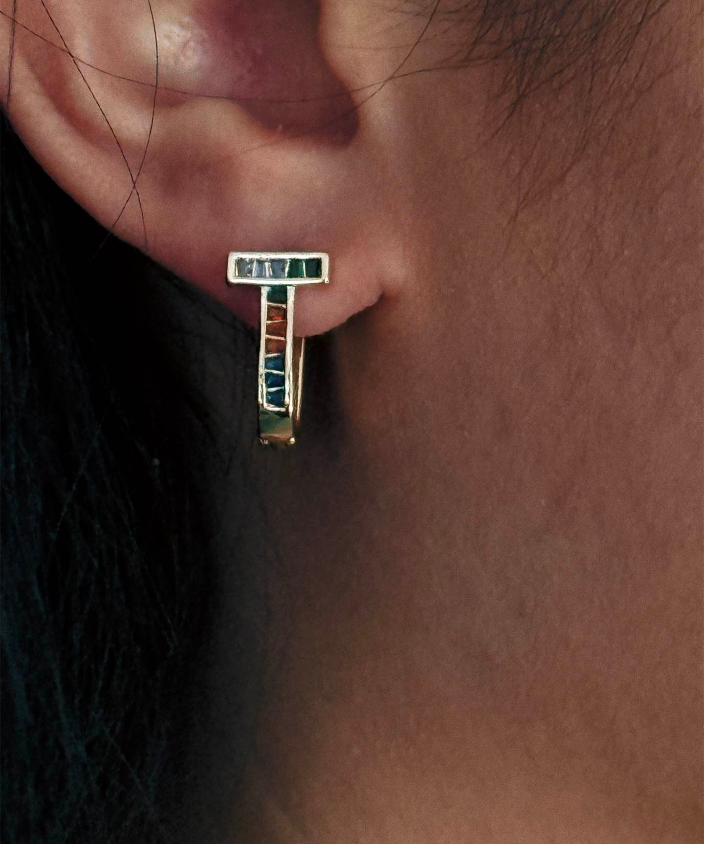 Prism Baguette Earrings