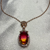 California Sunset Rose Gold-Plated Necklace
