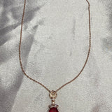 California Sunset Rose Gold-Plated Necklace