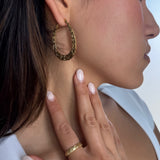 The Everblossom Hoop Earrings