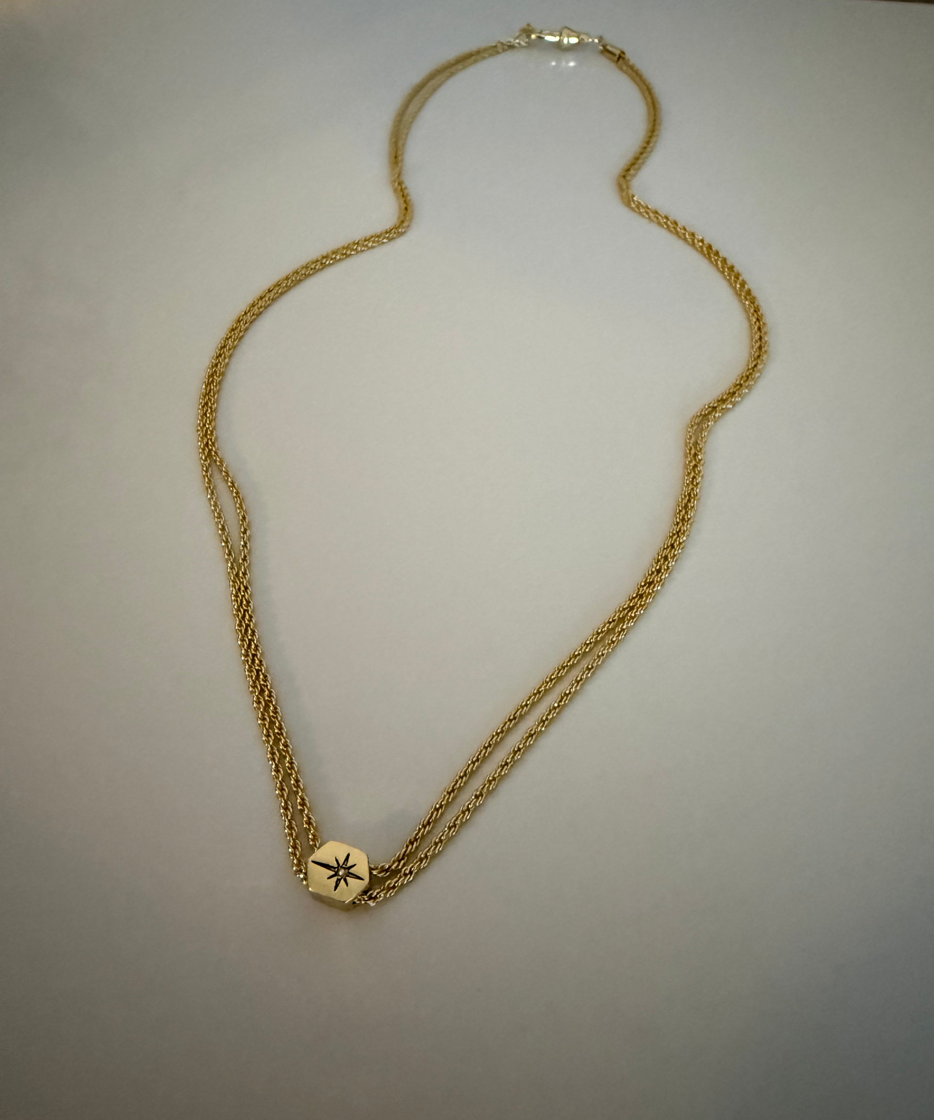 North Star Lorgnette Necklace