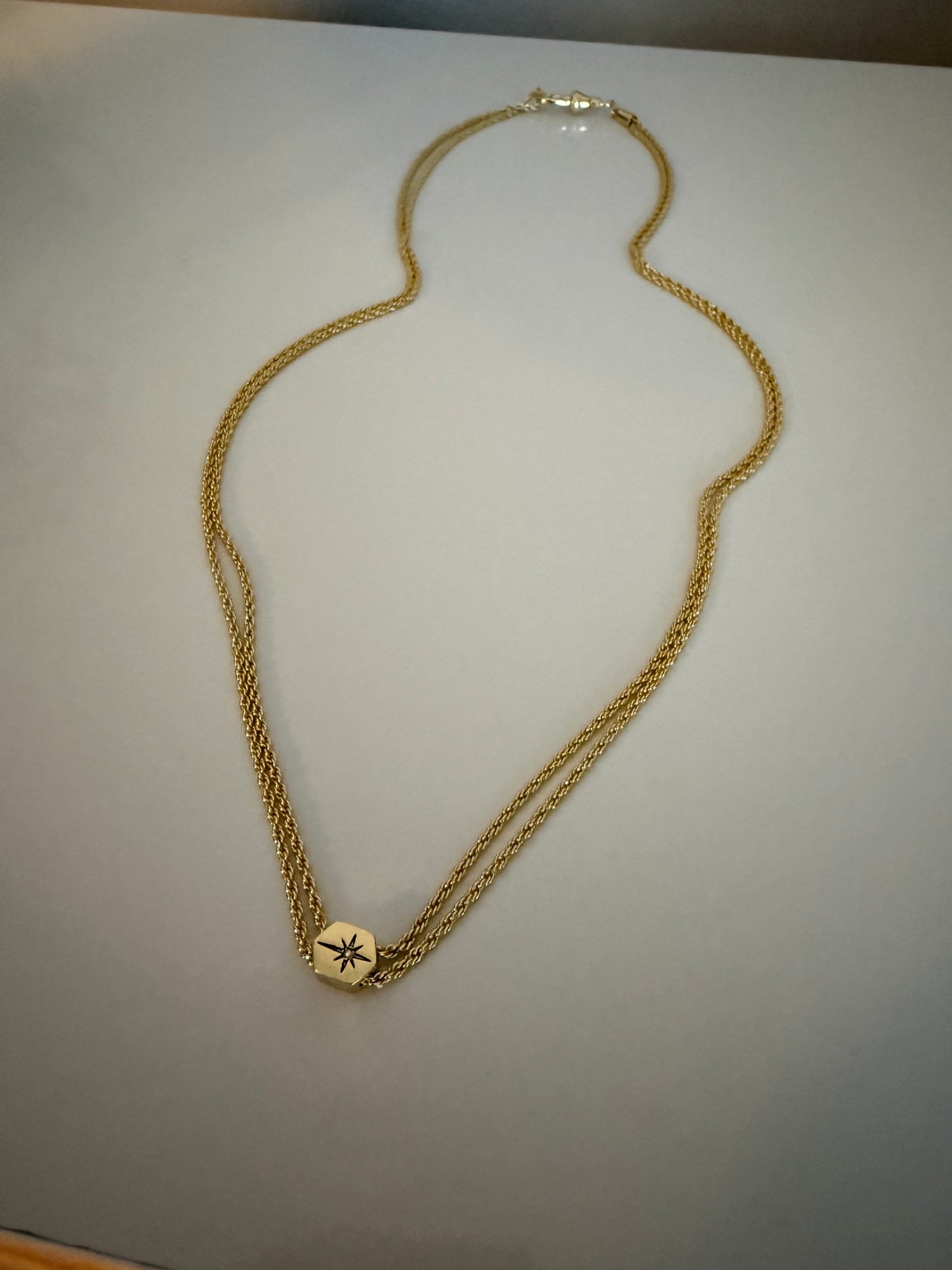 North Star Lorgnette Necklace