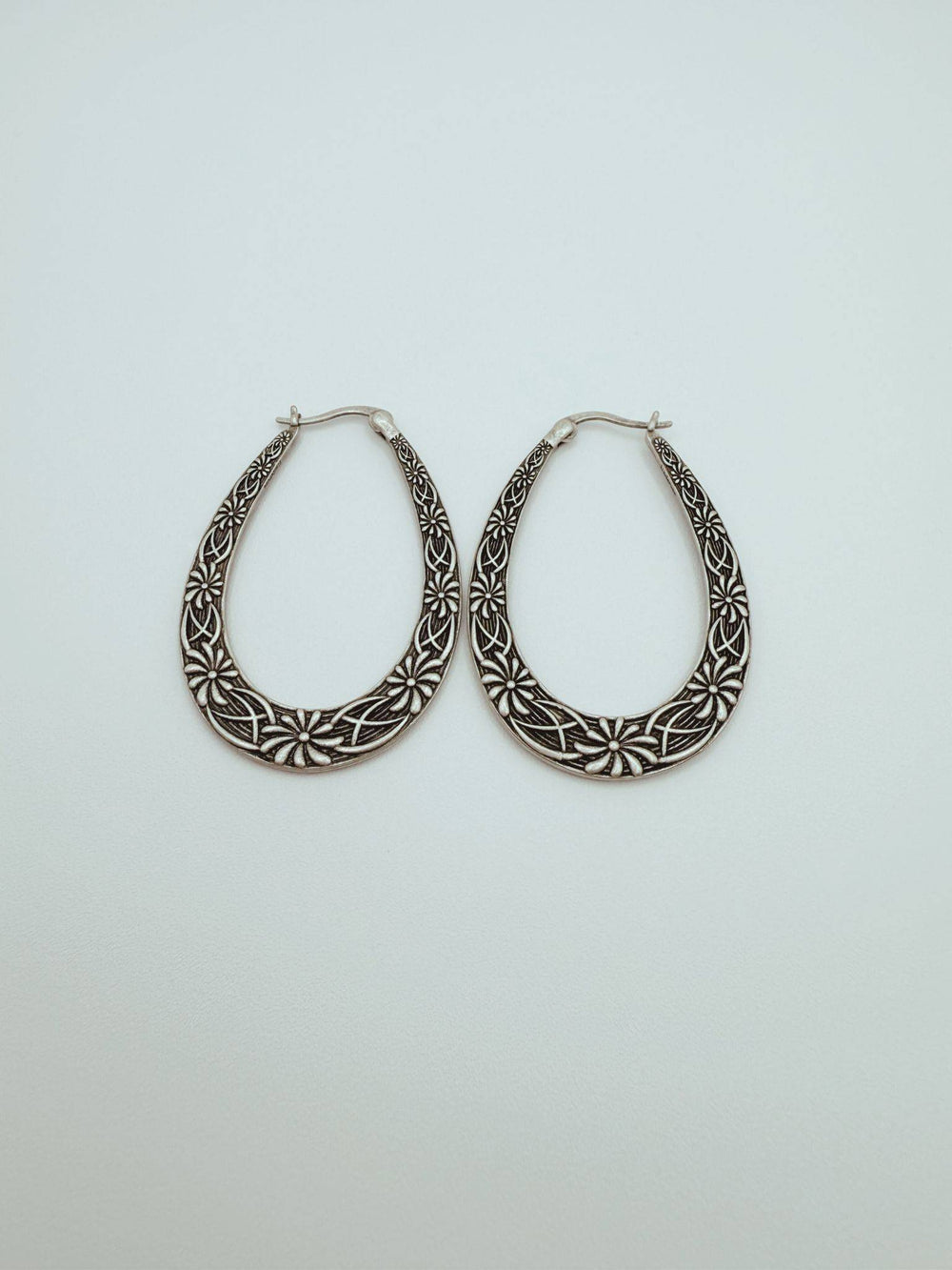 The Everblossom Hoop Earrings