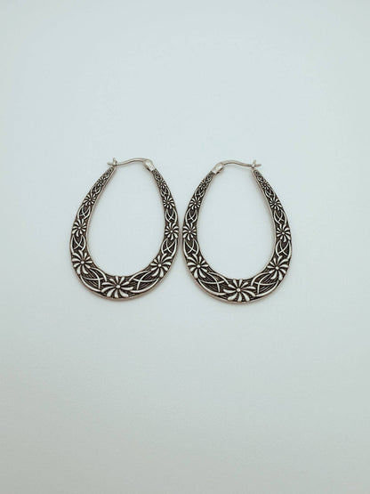 The Everblossom Hoop Earrings
