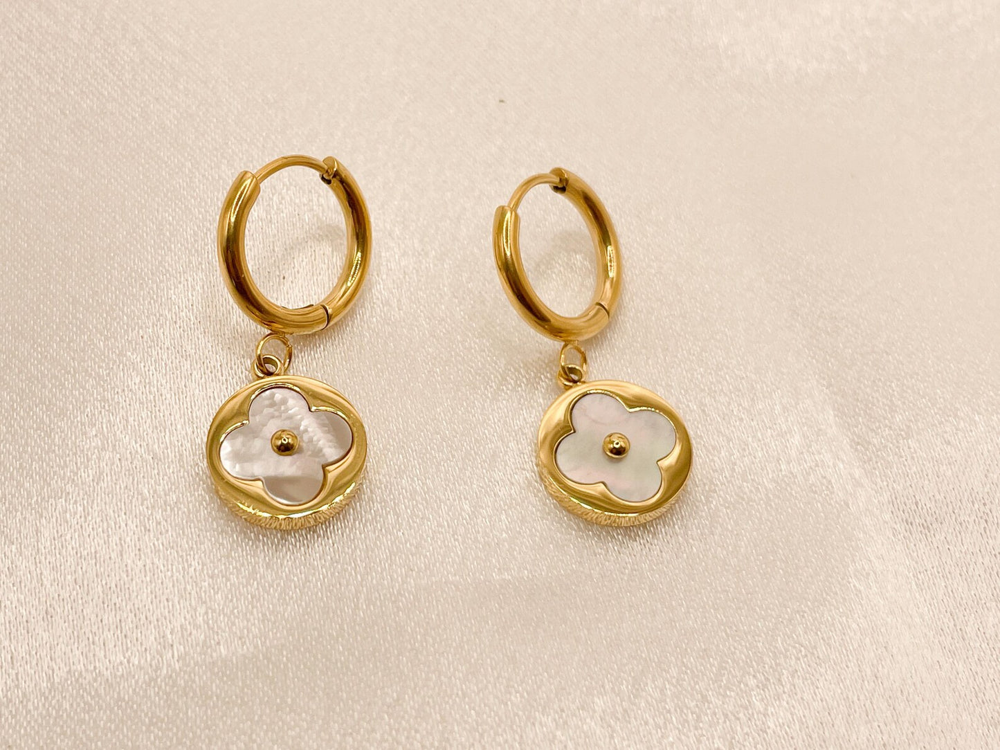 Sister-of-Pearl Earrings